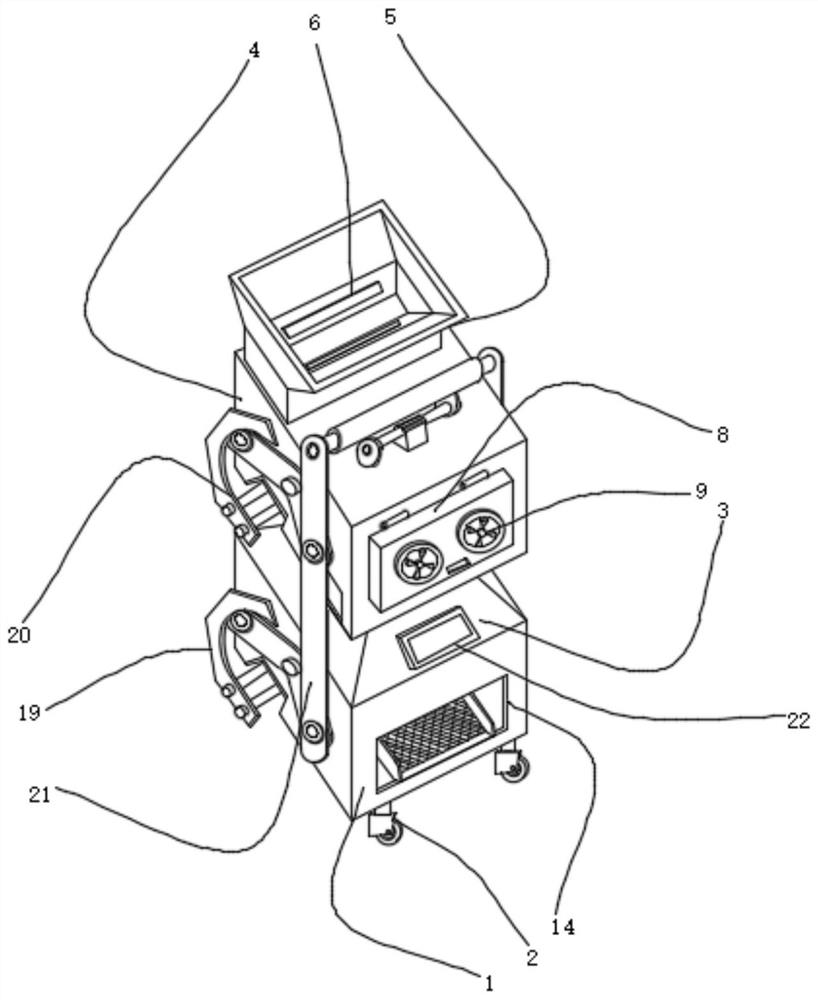 Preparation device and preparation method of golden chrysanthemum flavored sunflower seeds