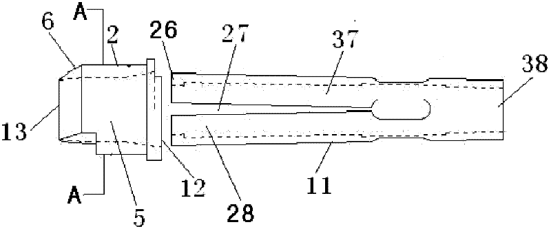 Assembly mechanism for clamp ring of engine gudgeon pin