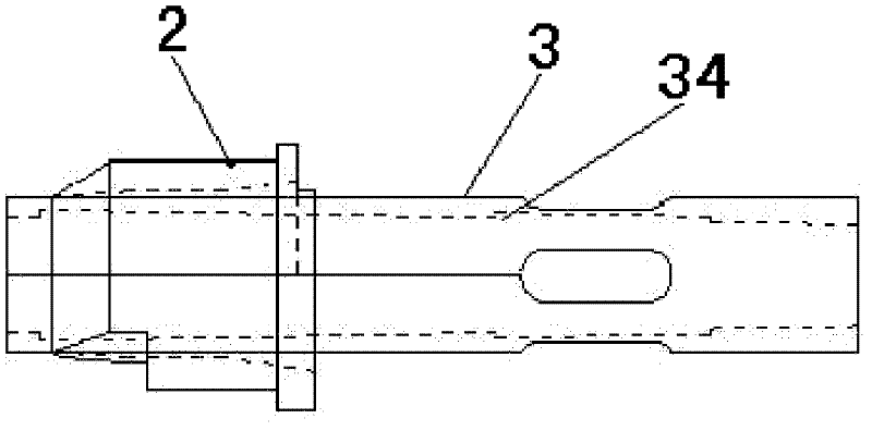 Assembly mechanism for clamp ring of engine gudgeon pin