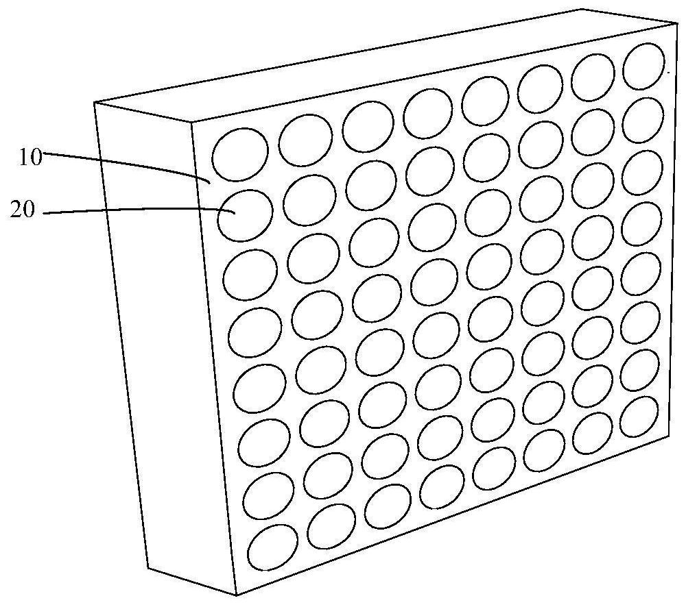 Cable isolation frame and cable installation device