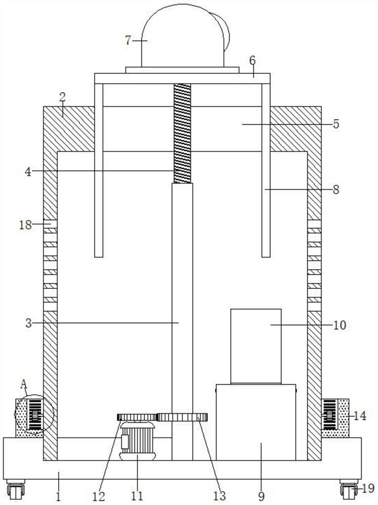 Land reserve data acquisition device