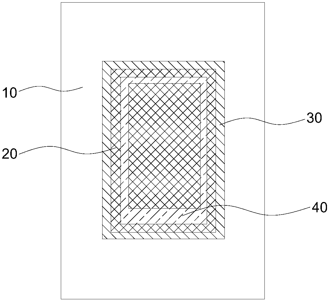 Capacitive touch screen functional chip, preparation method thereof, capacitive touch screen and electronic device