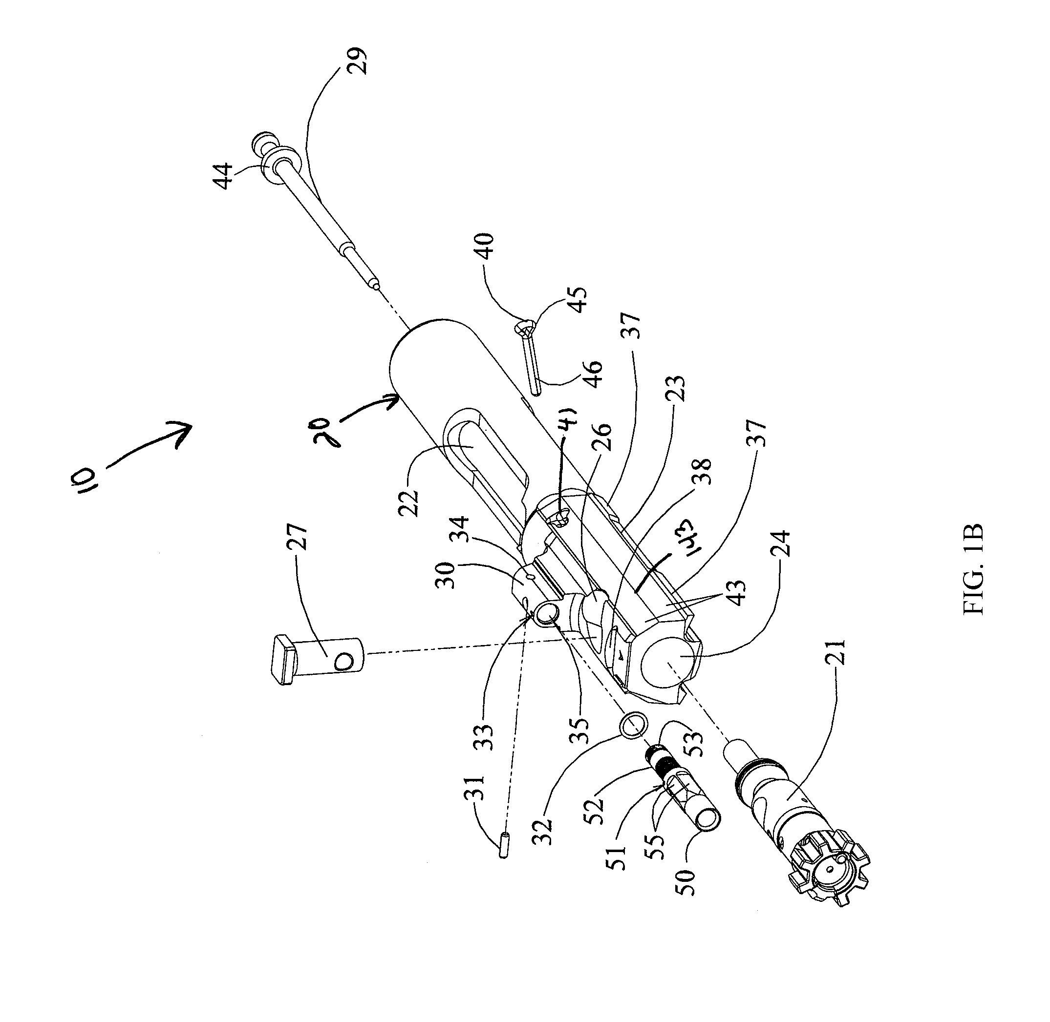 Bolt carrier and bolt for gas operated firearms