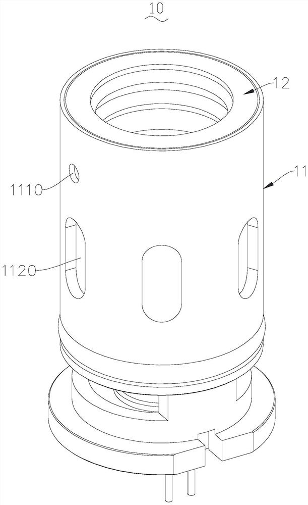 Electronic atomization device, and atomizer and atomization assembly thereof