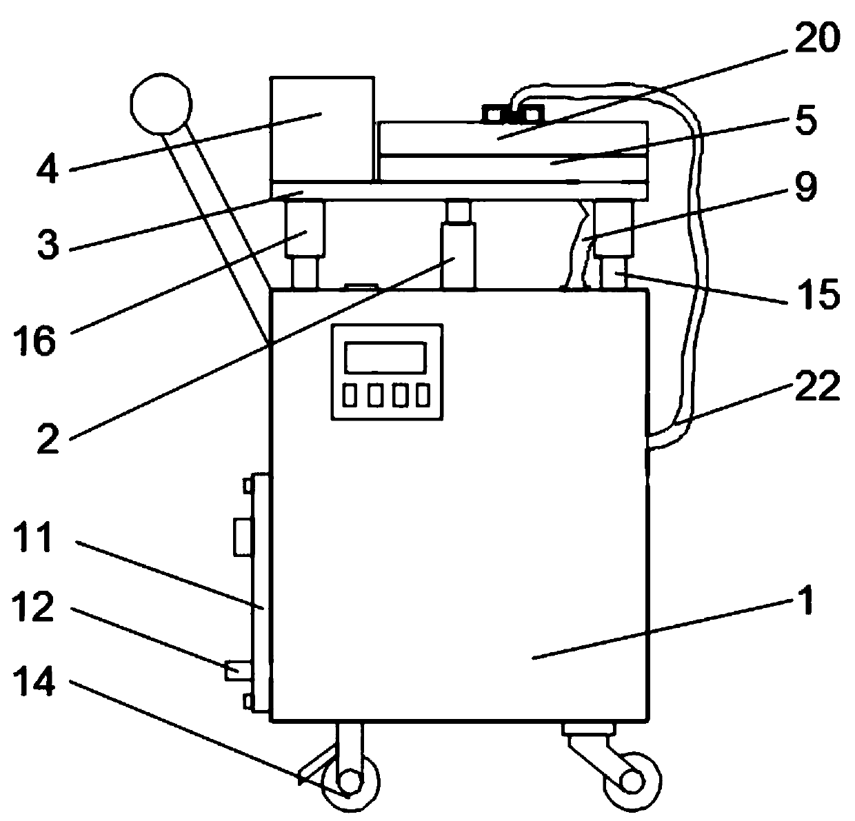 Examination device of nephrology department