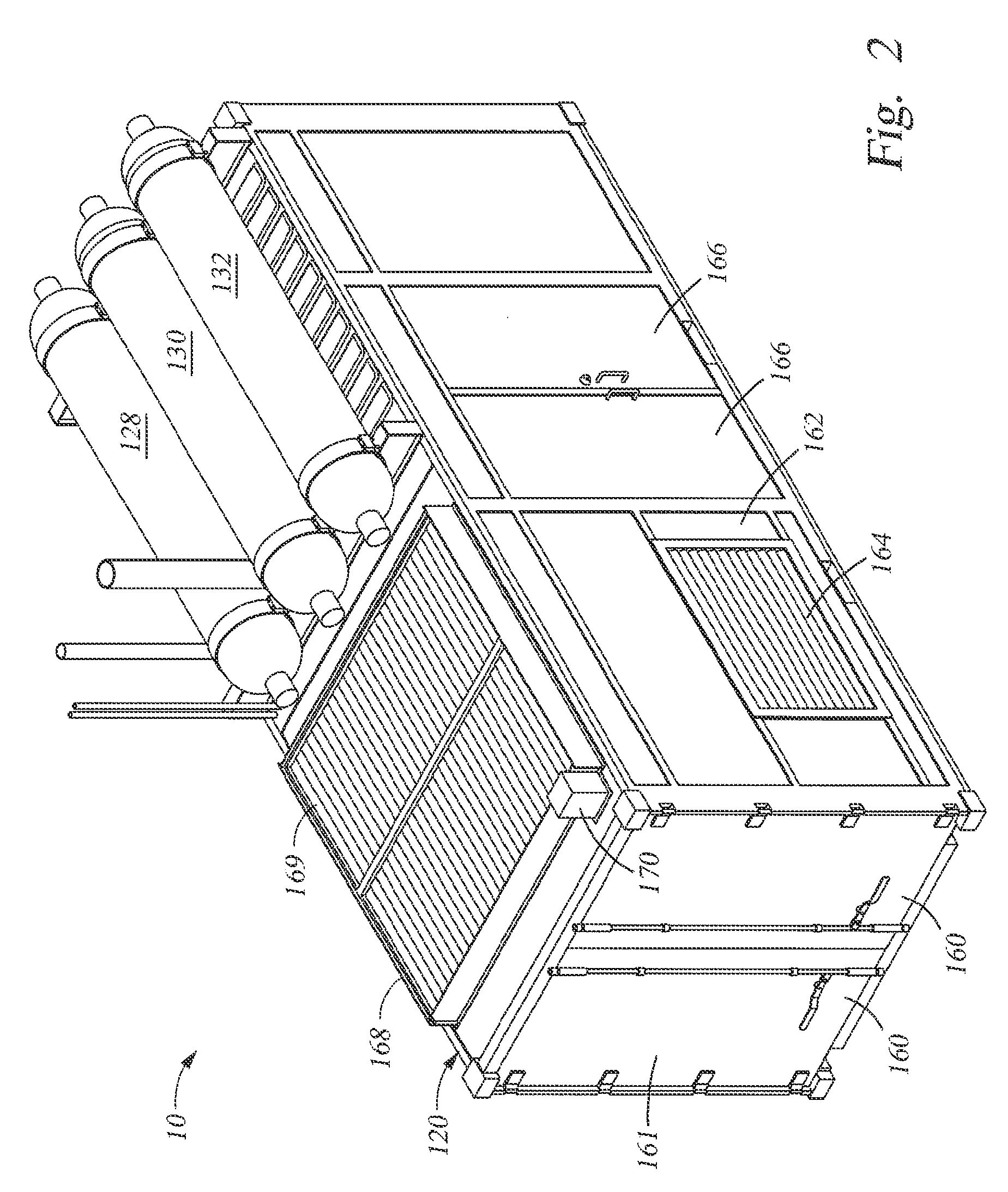 Modular compressed natural gas system for use at a wellsite