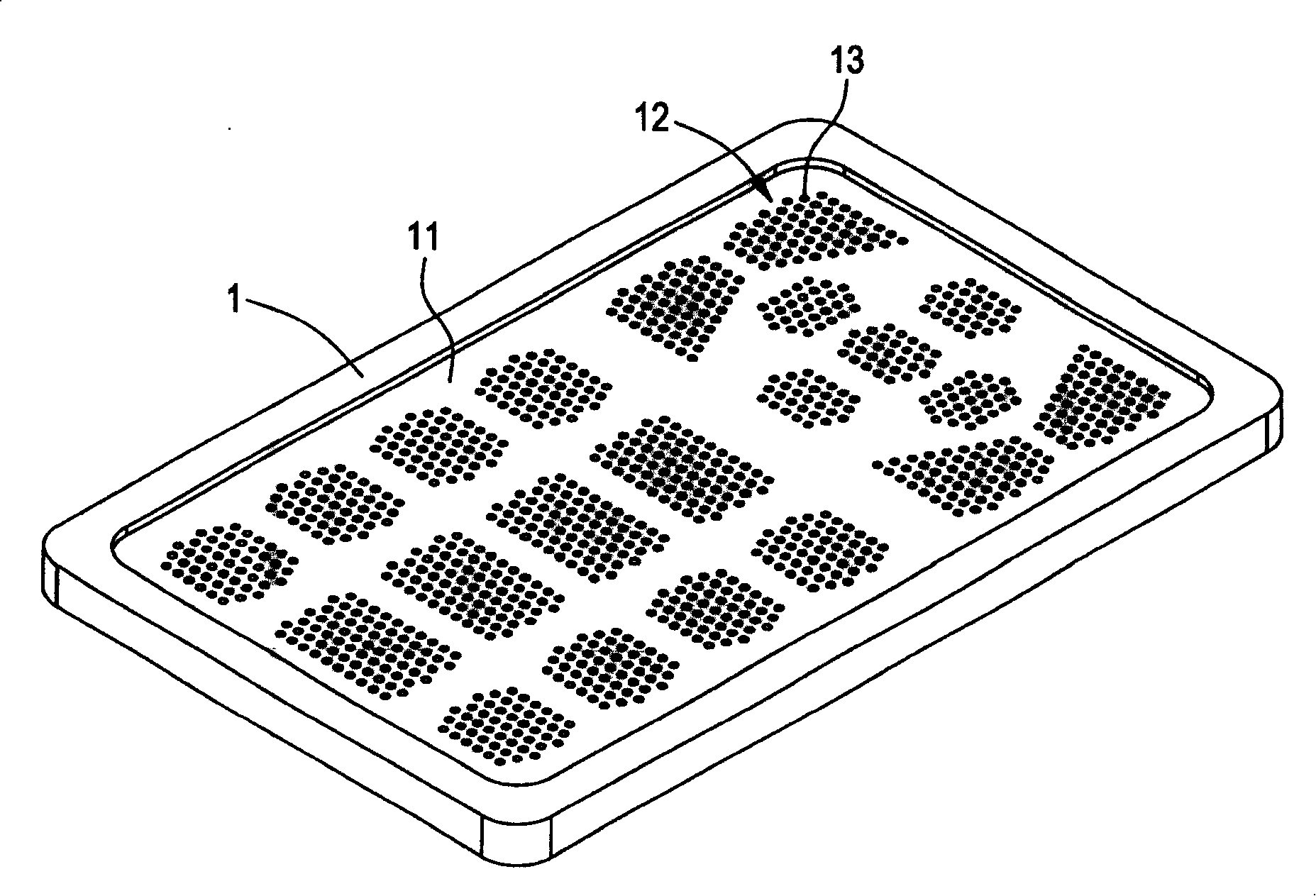 Making method for key light guide plate