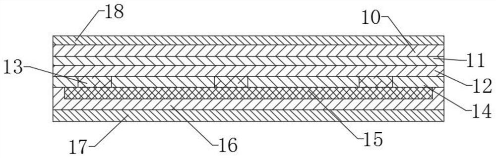 Flexible touch function film with color display function