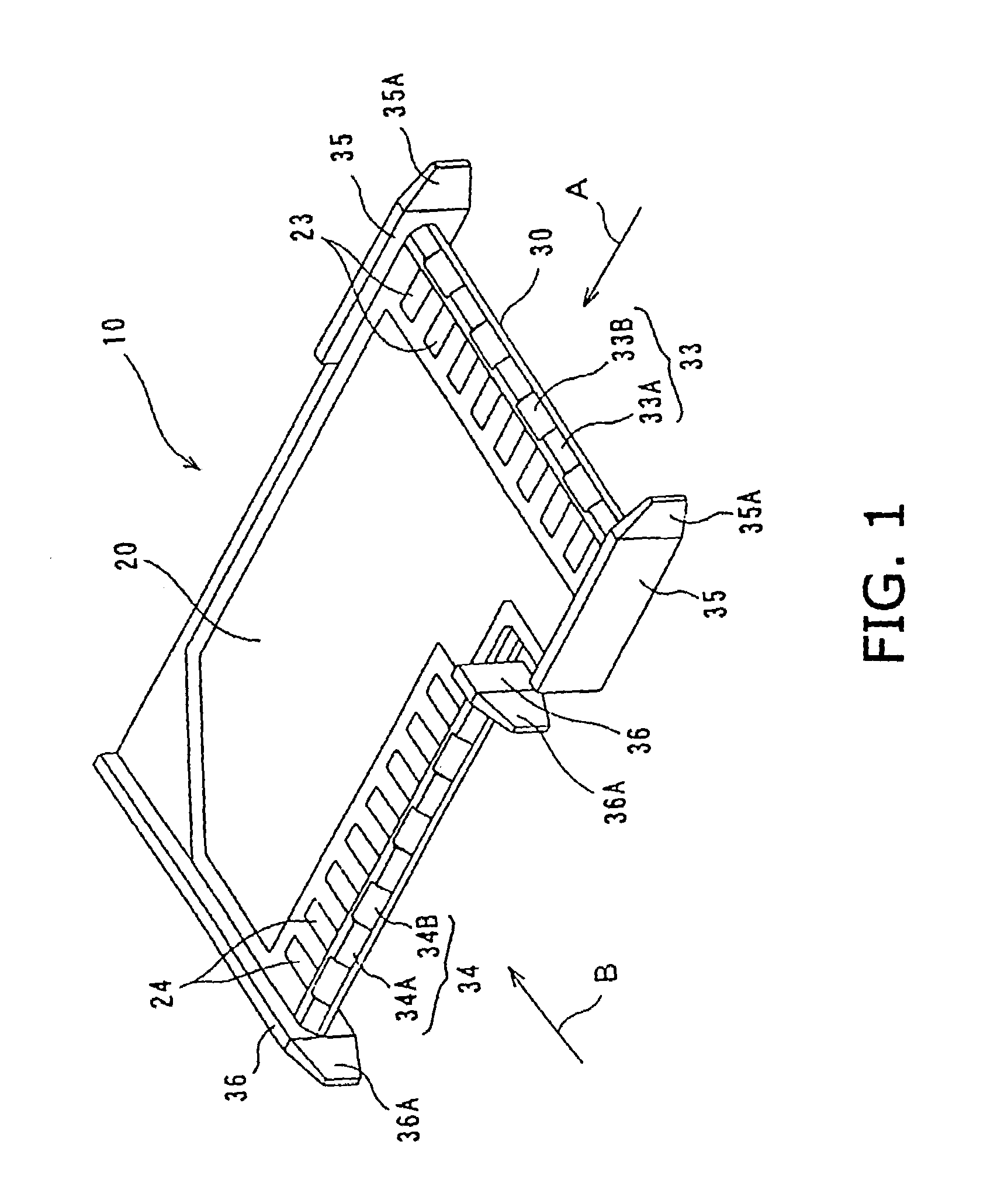 Transmission board and connector assembly made by a combination of a connector and the transmission board