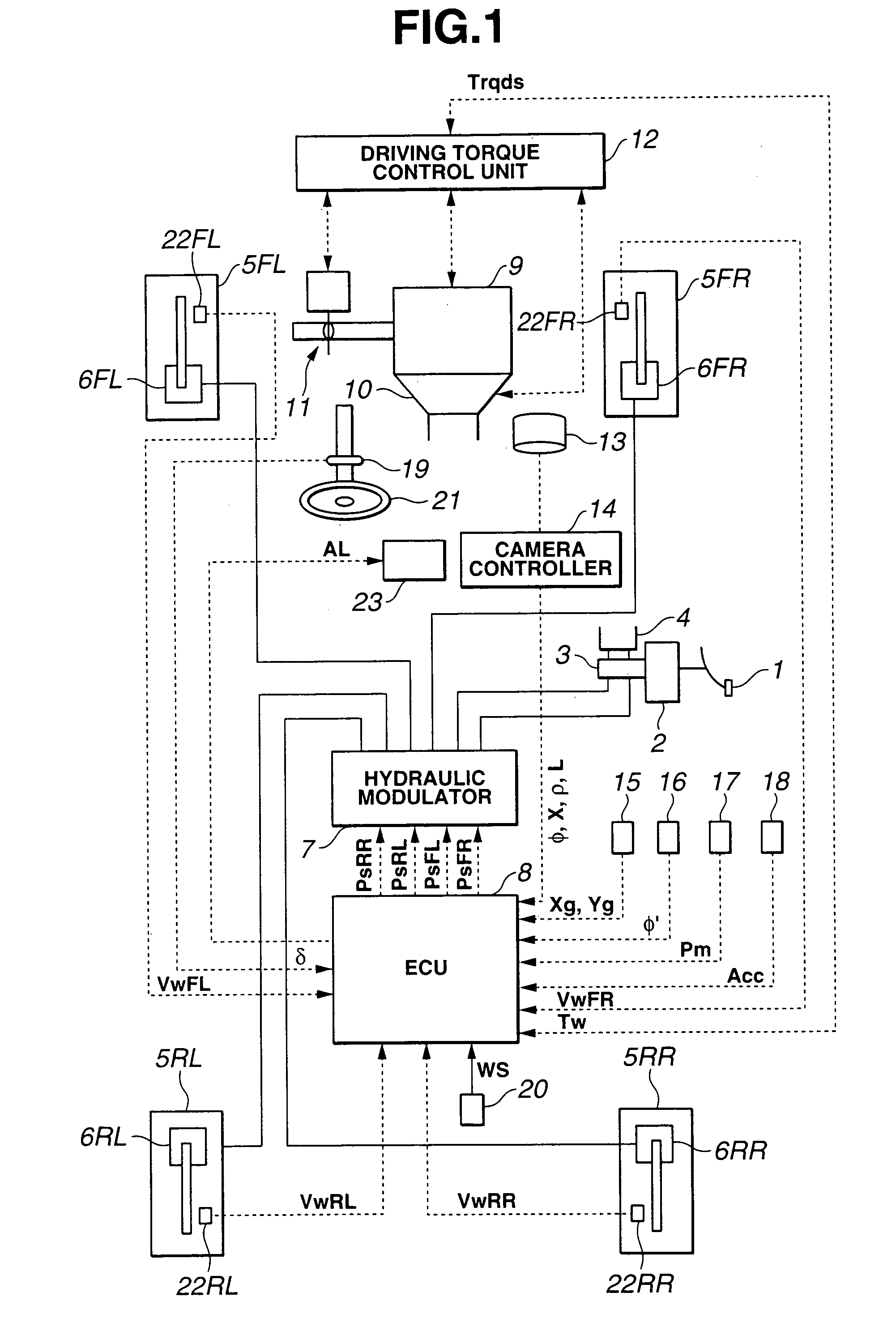 Vehicle dynamics control apparatus