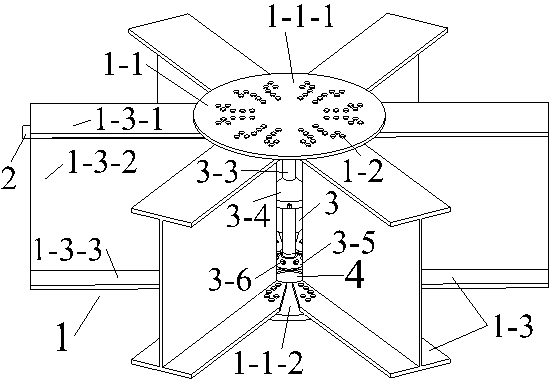 Internal and external connection spraying reinforcement type fireproof plate type joint structure and use method