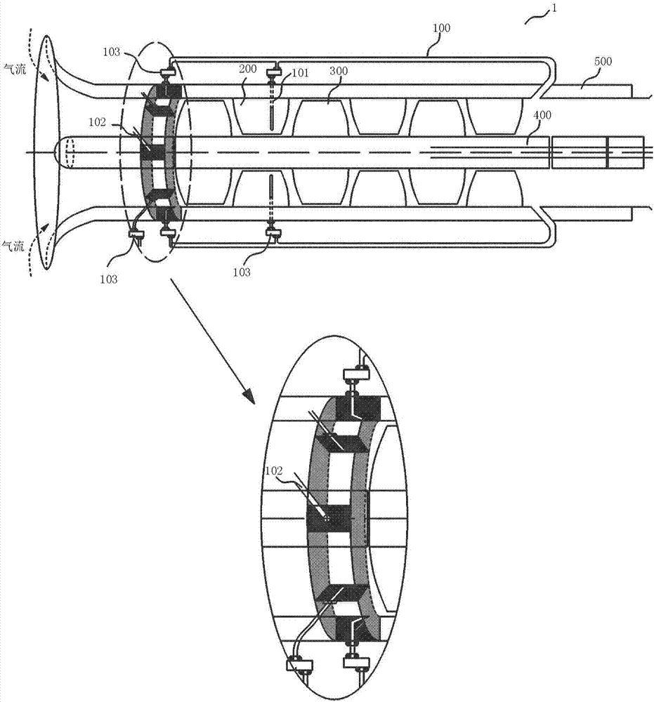 Gas compressor, gas turbine and gas compressor stability enhancement and efficiency improvement method