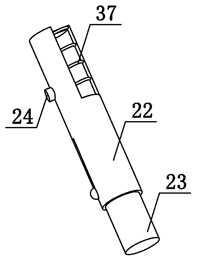 Numerical control machine tool for dual-blade blind hole fixed depth machining