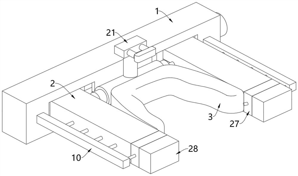 Head supporting and positioning device for neurosurgery department