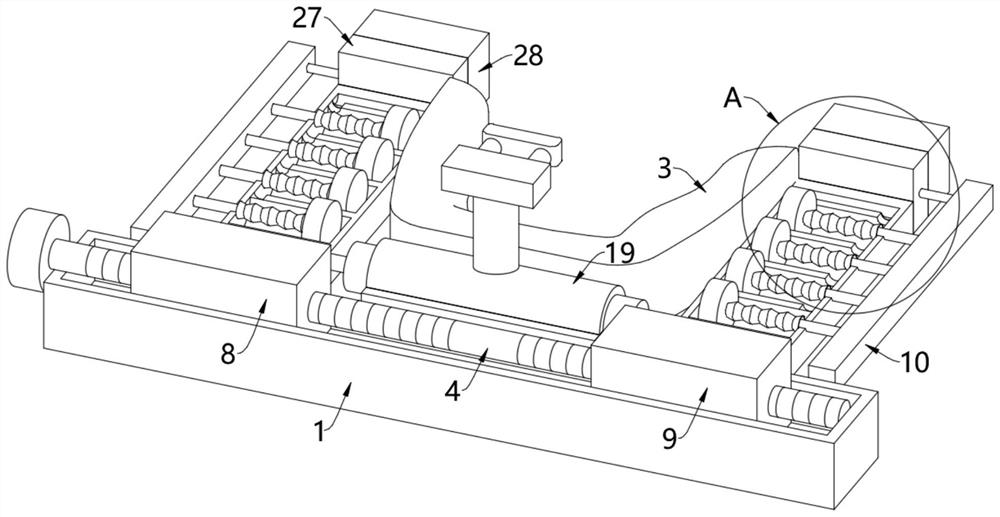 Head supporting and positioning device for neurosurgery department