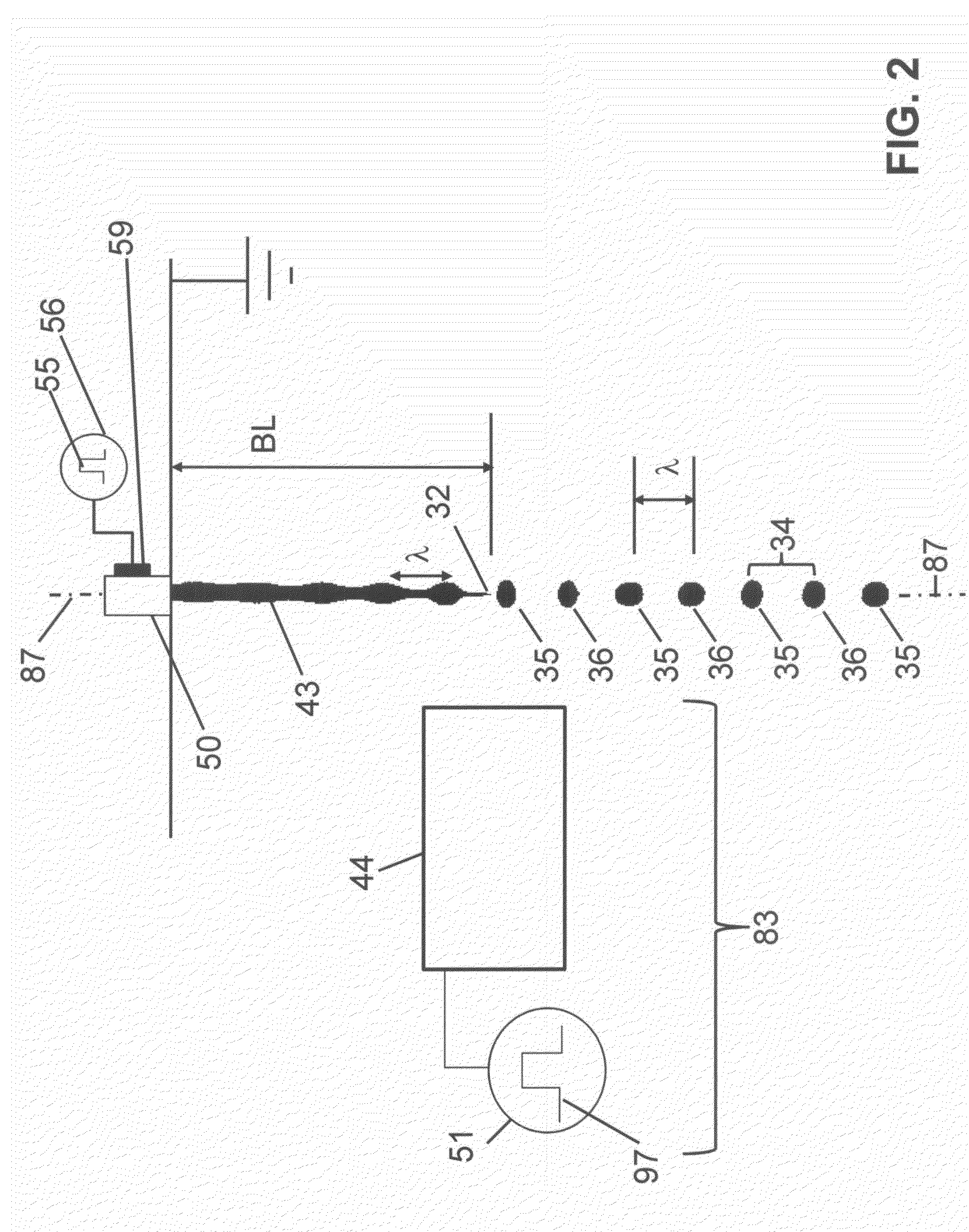 Printing with merged drops using electrostatic deflection