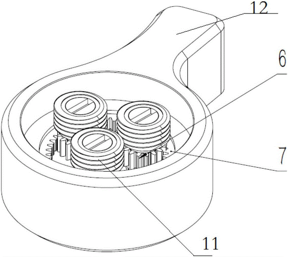 Novel camera rapid disassembling and assembling device