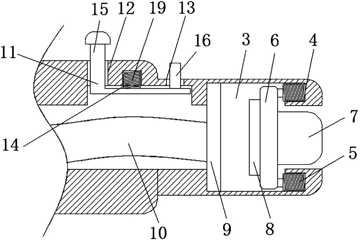 Safety device for new energy vehicle charging gun