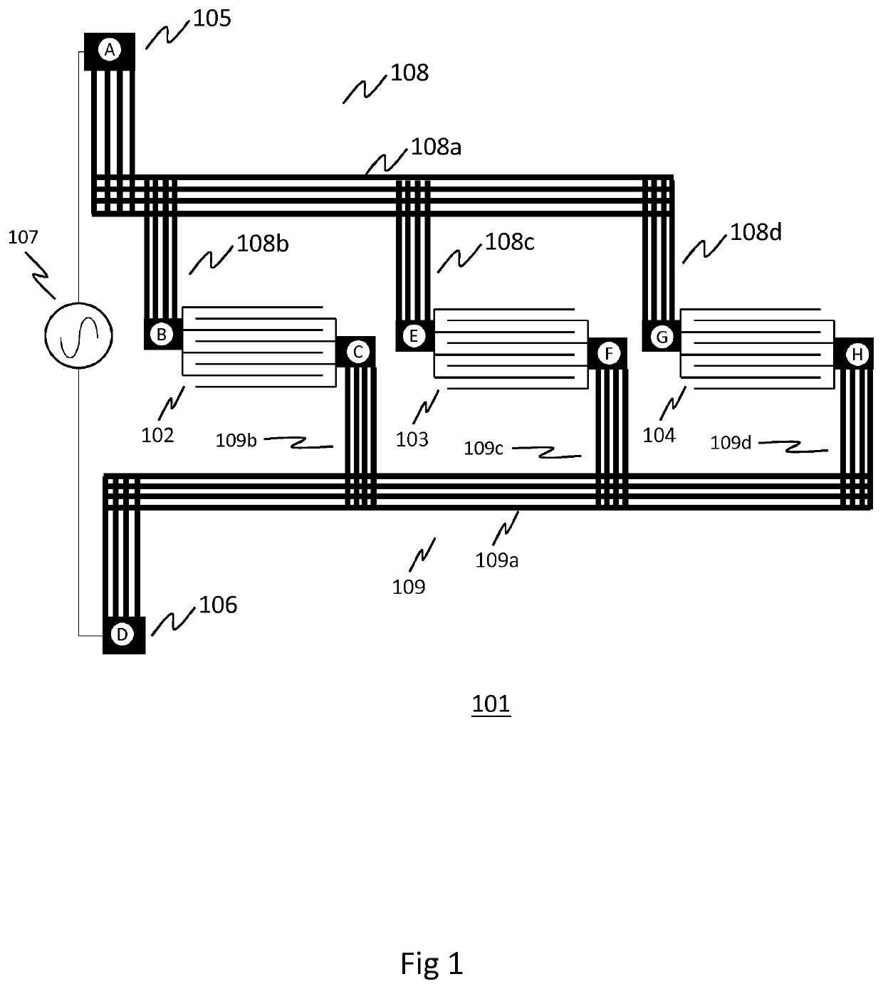 Microfluidic device with dep arrays