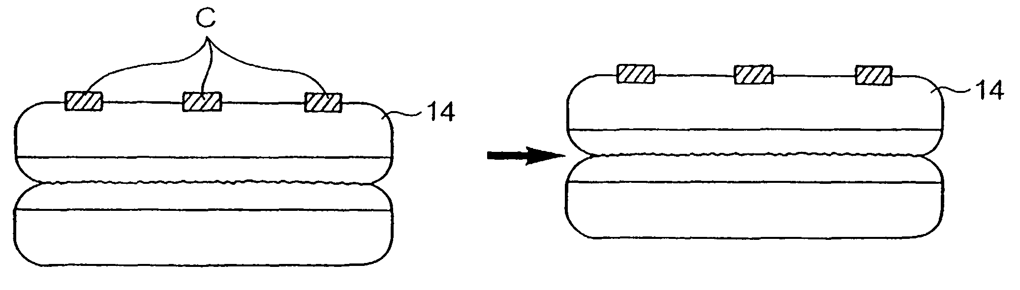 Detachable substrate with controlled mechanical strength and method of producing same