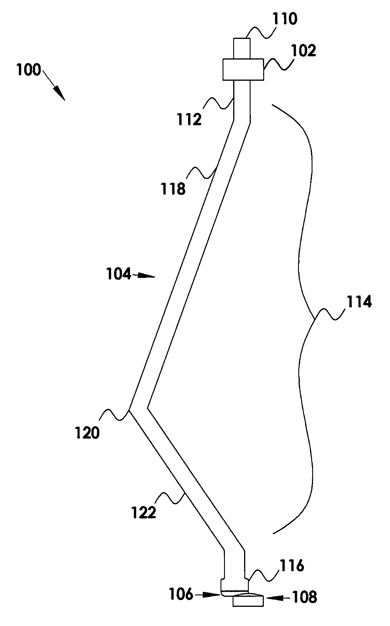 Probe skates for electrical testing of convex pad topologies