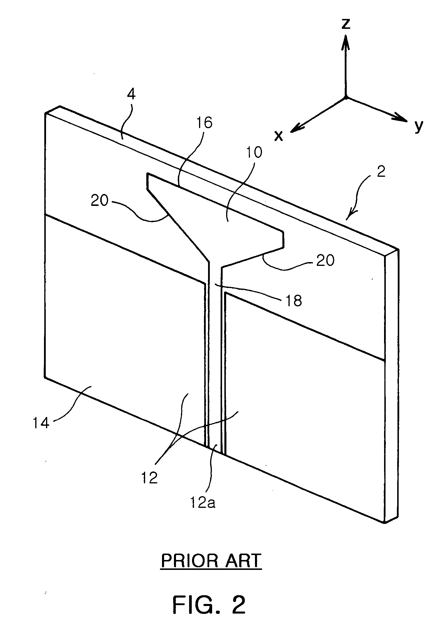 Ultra wideband internal antenna