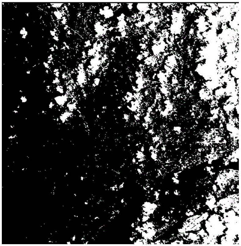 Object-oriented timing sequence remote sensing image cloud coverage area automatic detection method