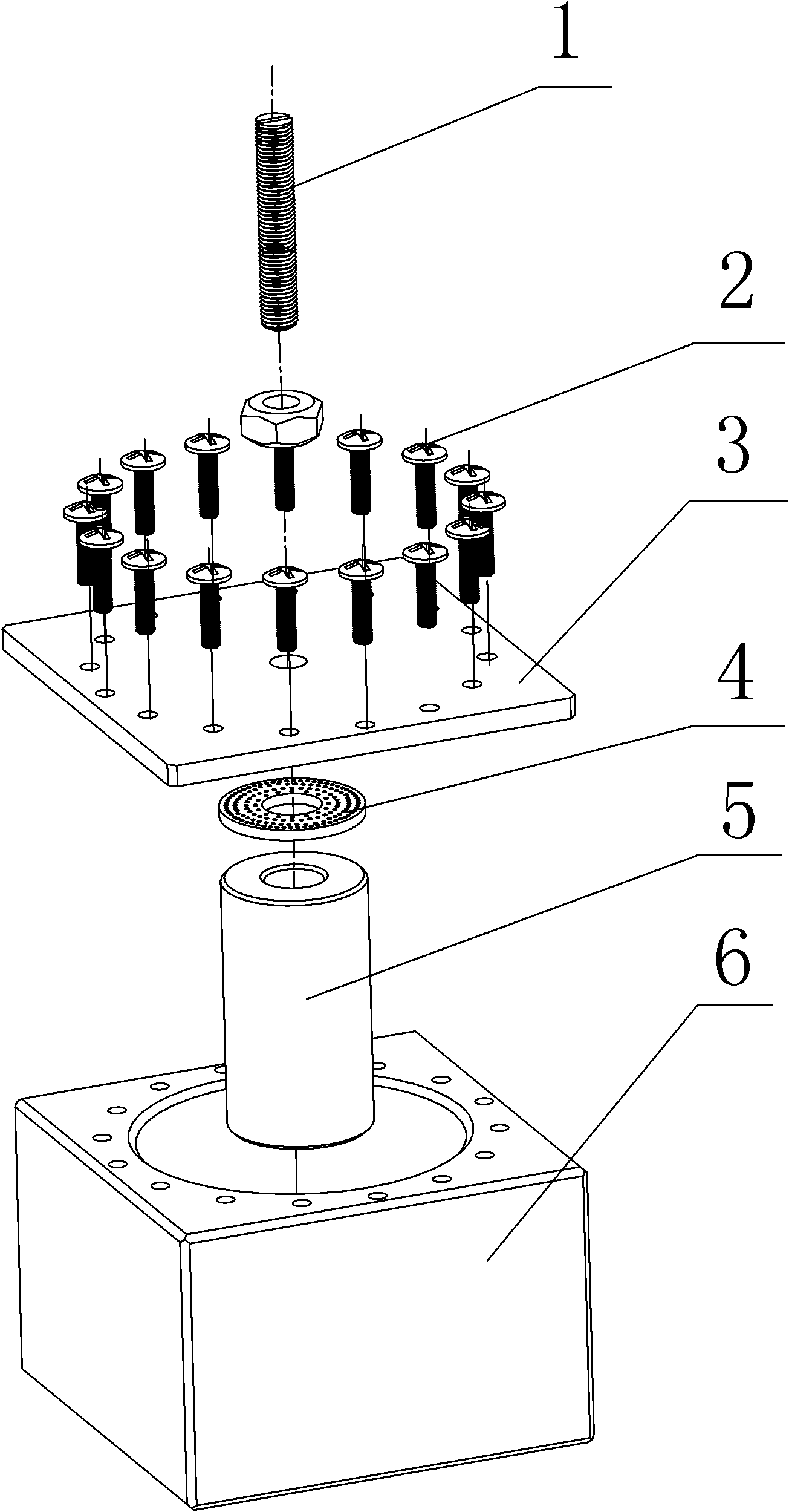 Two-end-grounded TM (Transverse Magnetic) mode medium resonator