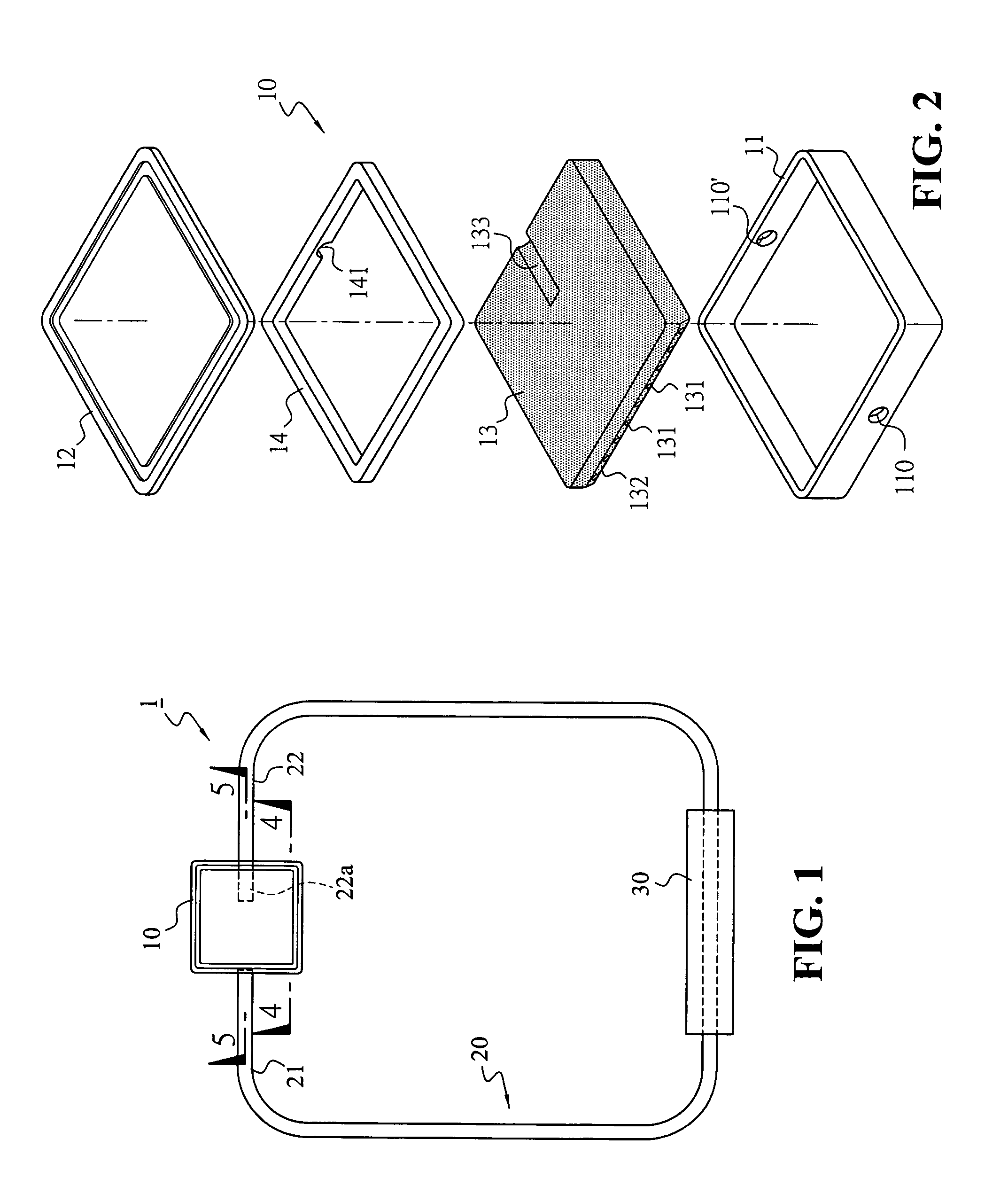 Type of loop heat conducting device