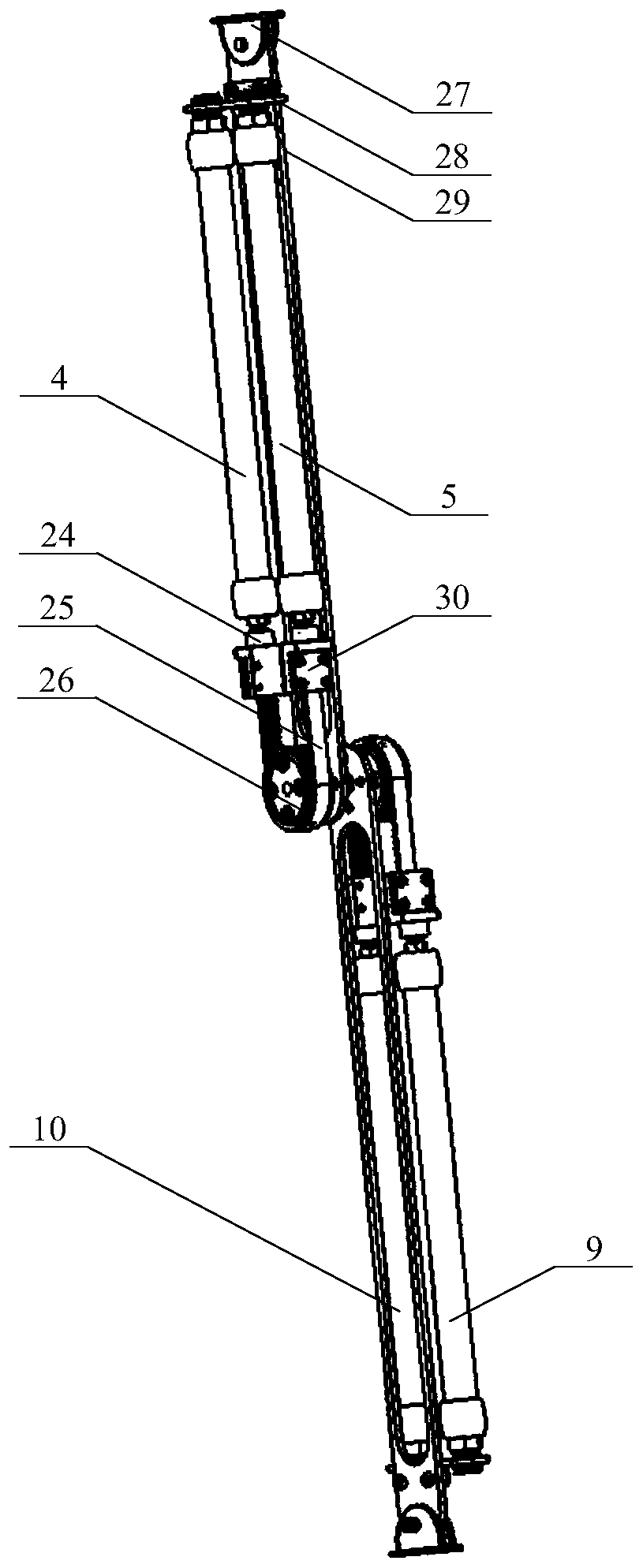 Multi-degree-of-freedom humanoid pole-climbing robot based on pneumatic muscles and its control system