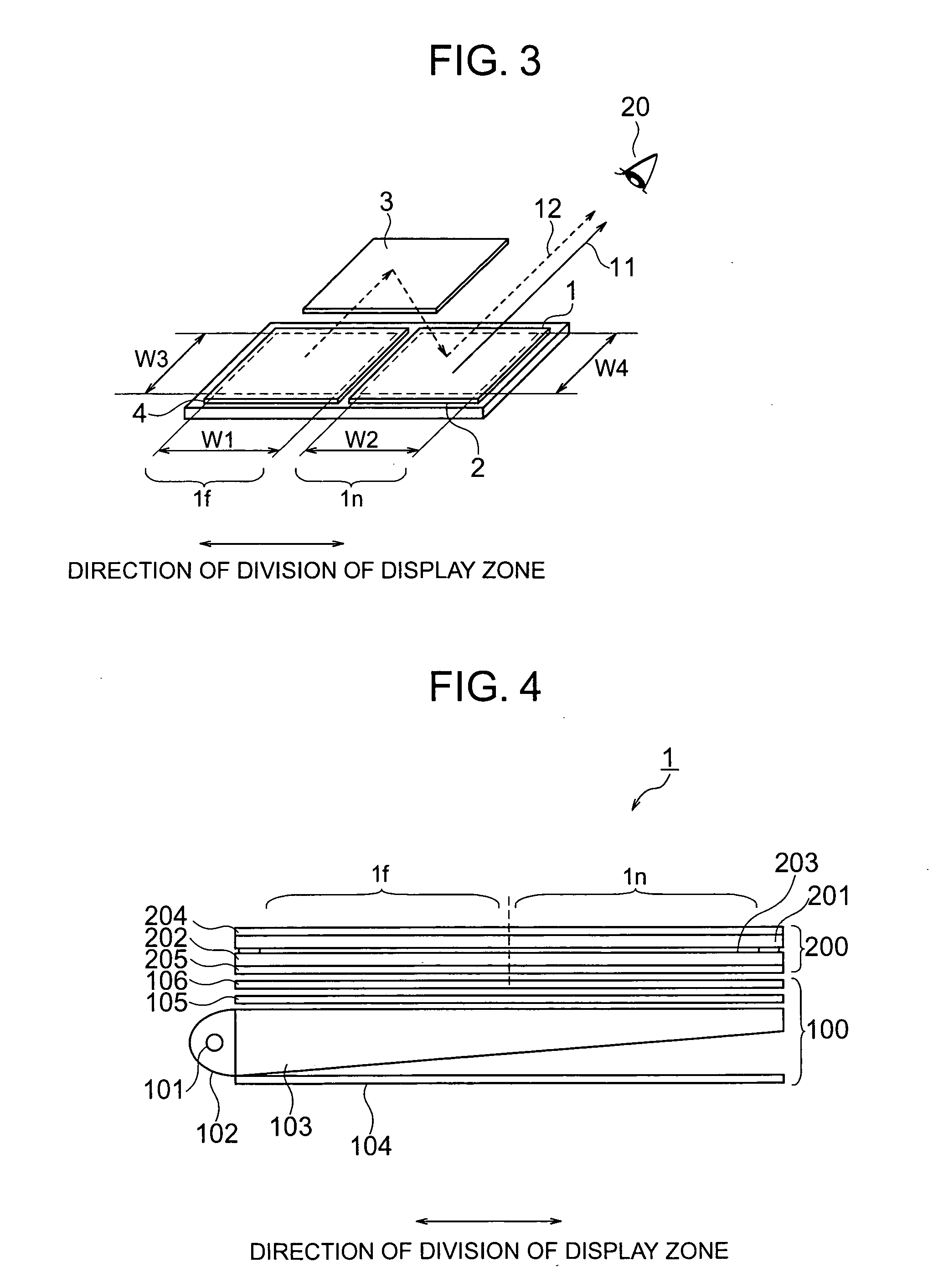 Display unit, display method and equipment using thereof