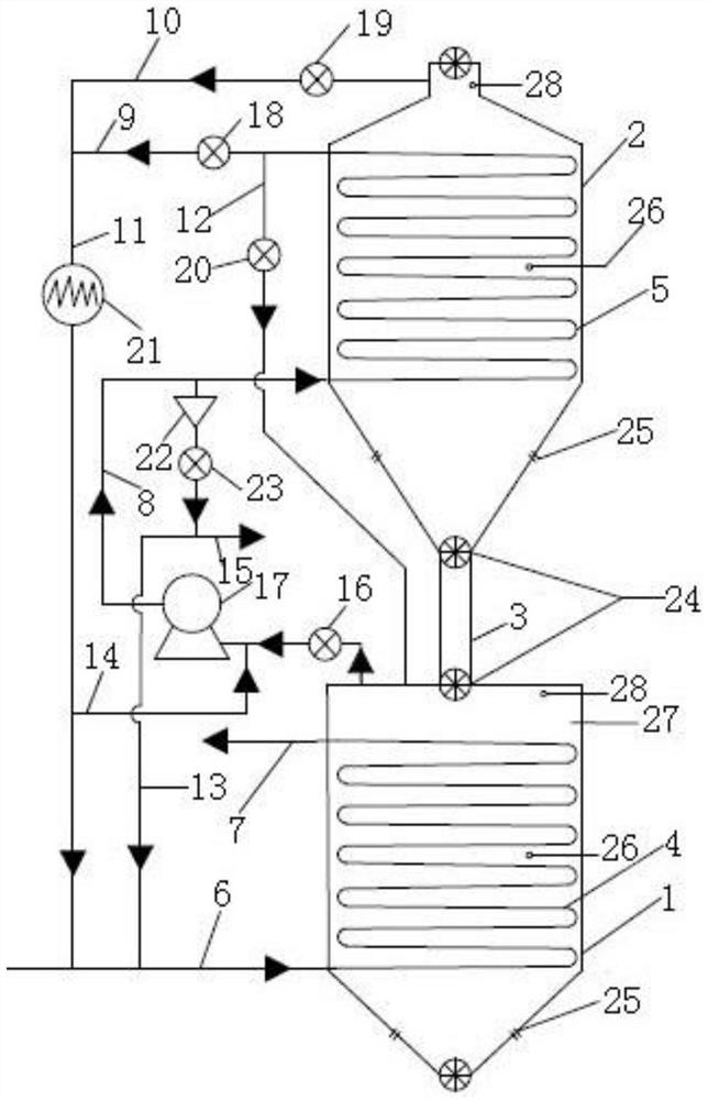 A wet coal pre-drying system and method based on residual energy utilization