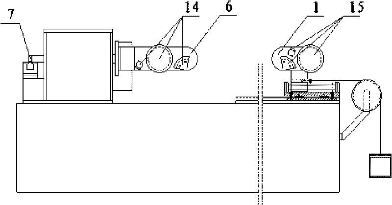 Fiber optic cable twist test equipment