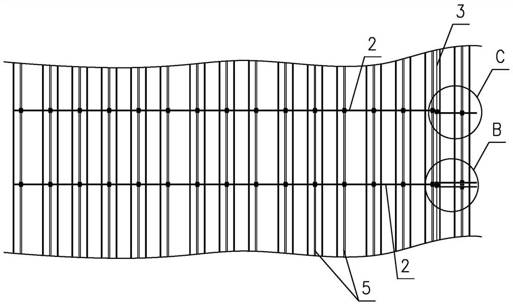 Reinforced wind-clamping-resistant system of metal roof board