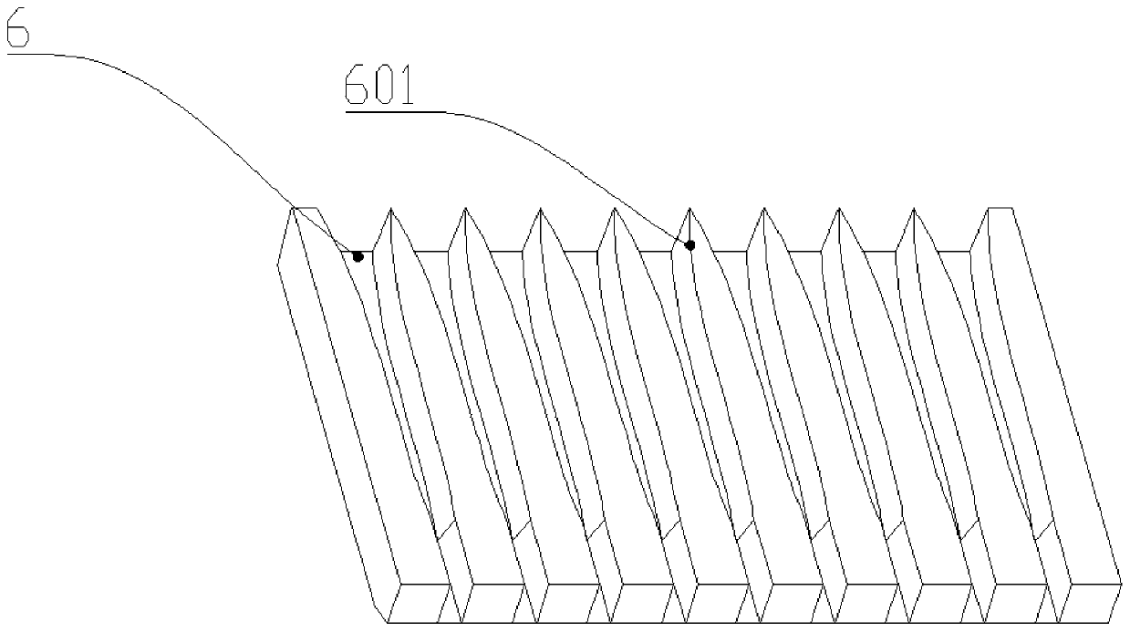 Automatic segmenting machine for capsicum frutescens