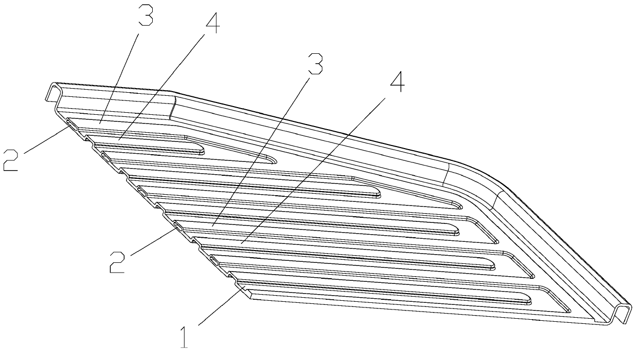 Blow-up type uniform temperature board and battery pack