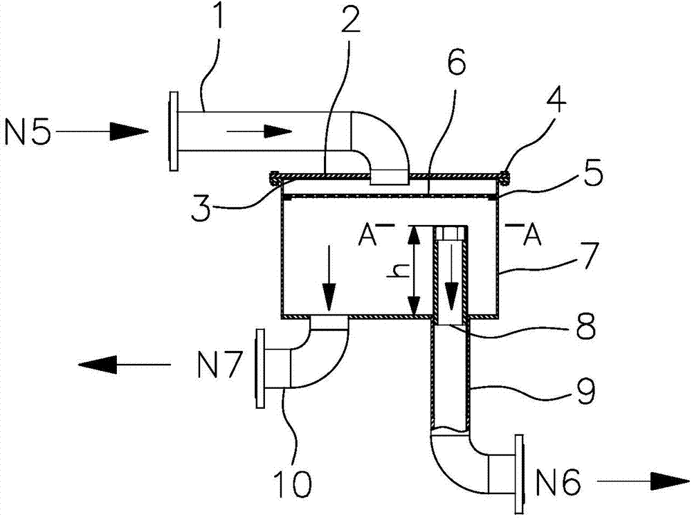 External respective grade refluxing apparatus of centrifugal extraction machine