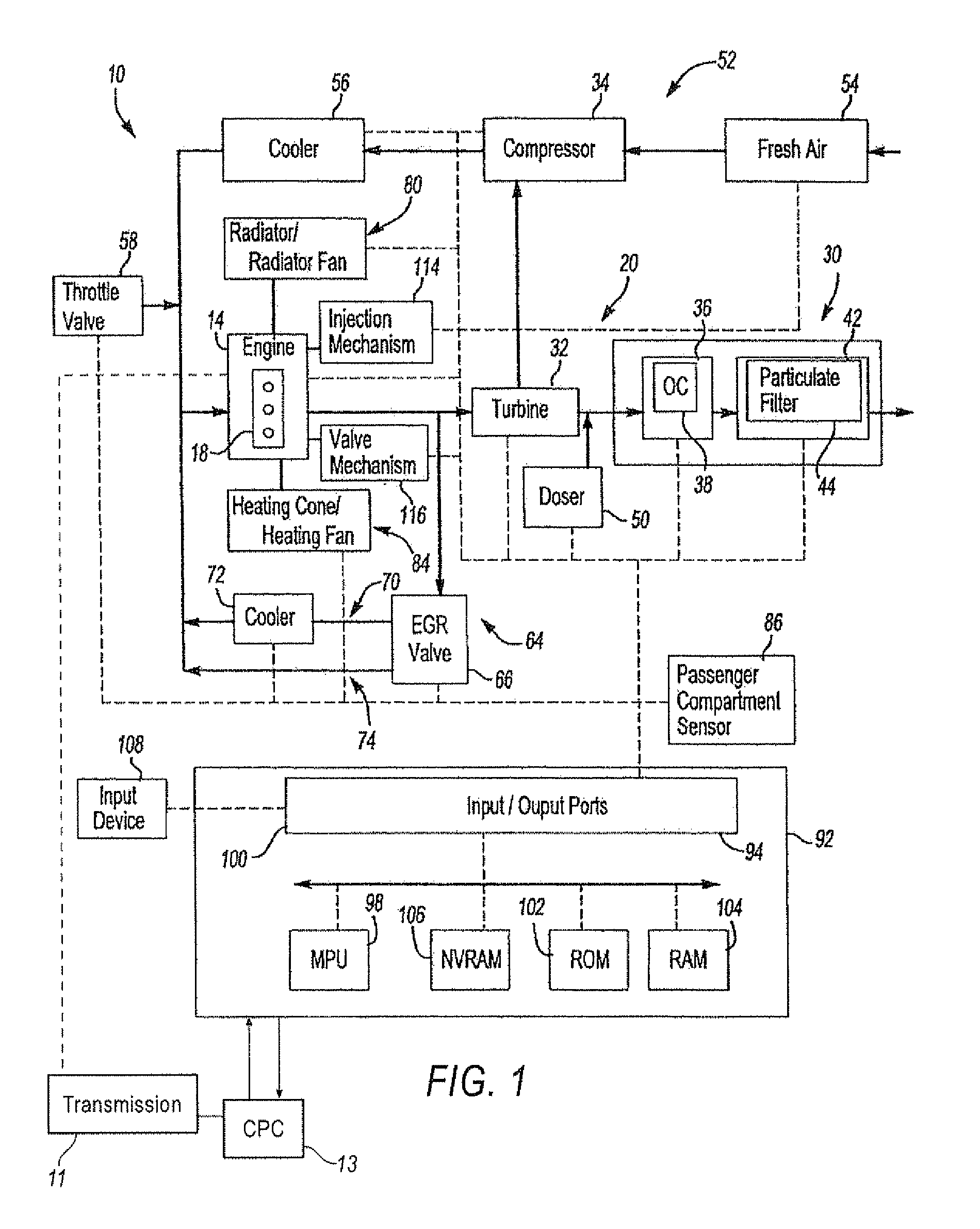 Method of verifying component functionality on EGR and air systems