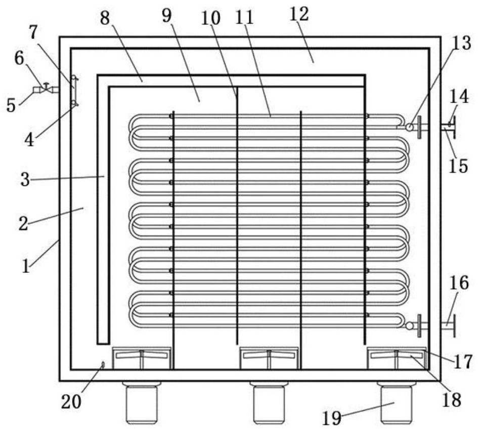 A low temperature liquid nitrogen heat exchanger with adjustable temperature difference