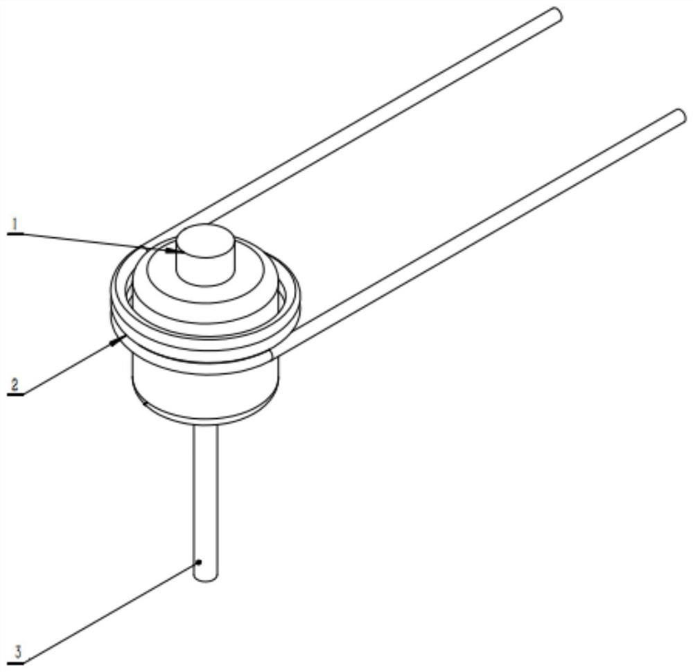 Micro-focus X-ray tube high-frequency vacuum degassing device