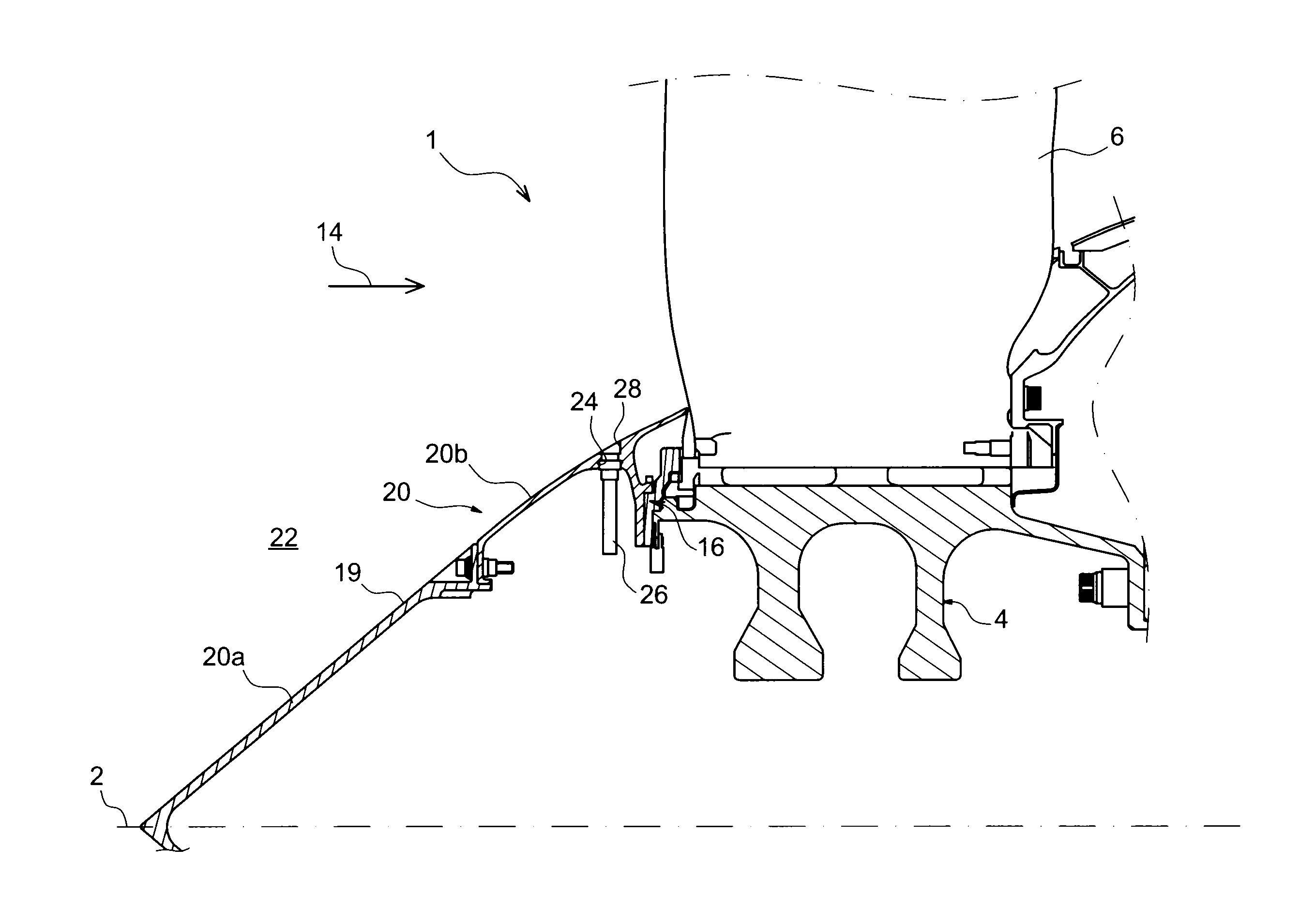 Turbine engine fan comprising a balancing system with blind holes for accommodating masses