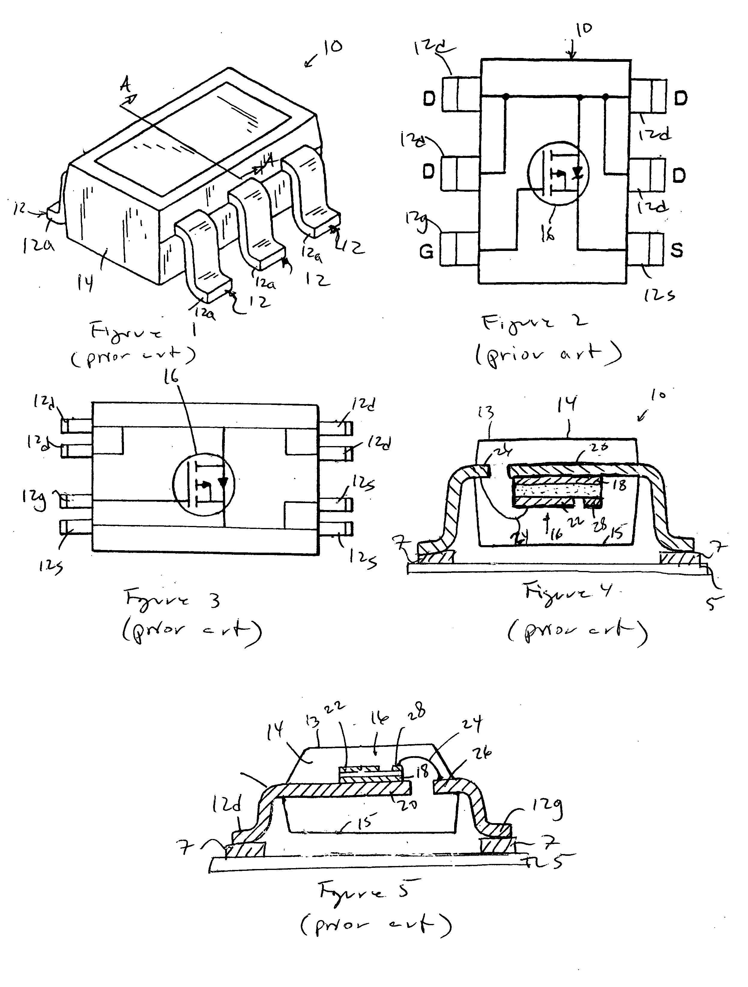 Topless semiconductor package