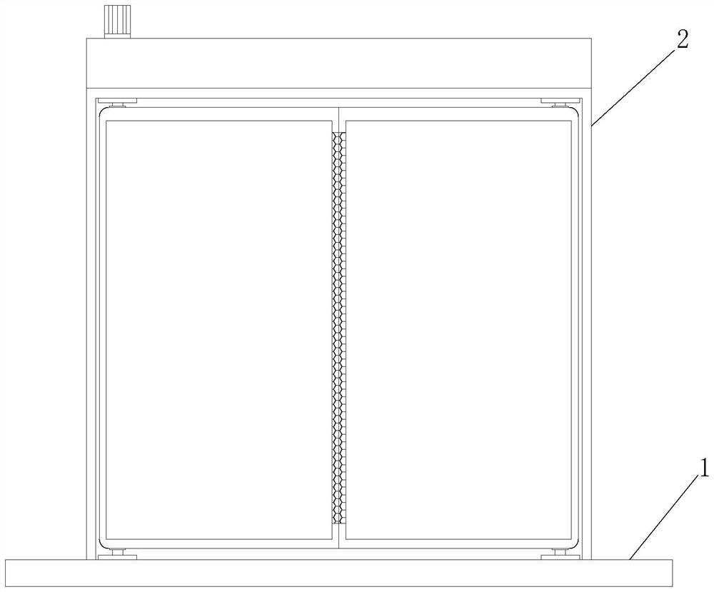 New energy automobile door structure with intelligent anti-pinch buffering function