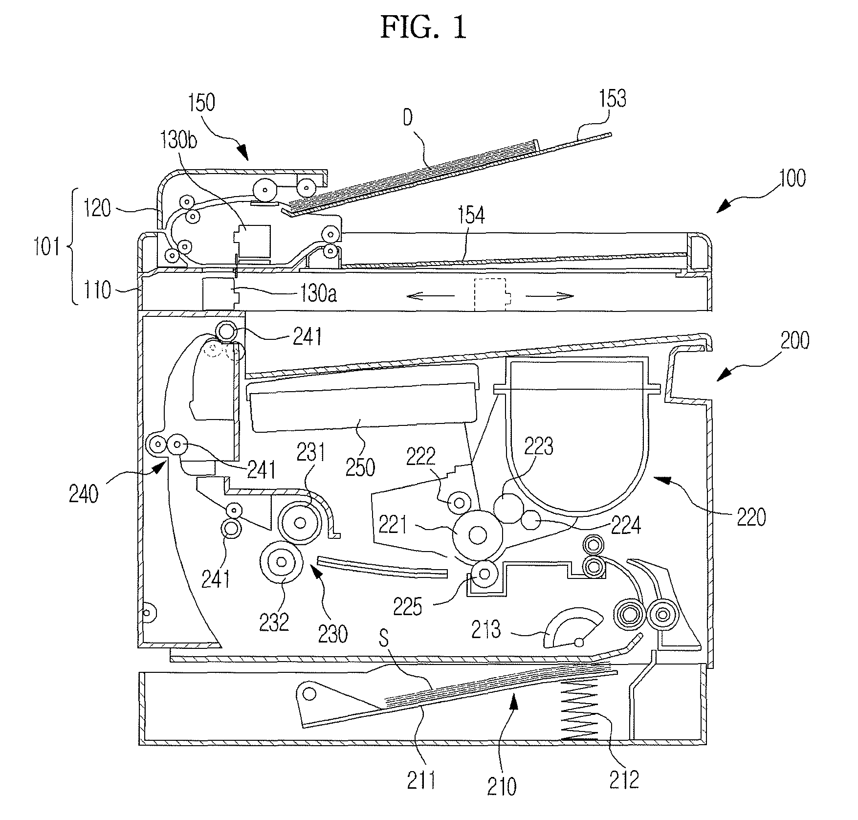 Image reading device and image forming apparatus having the same