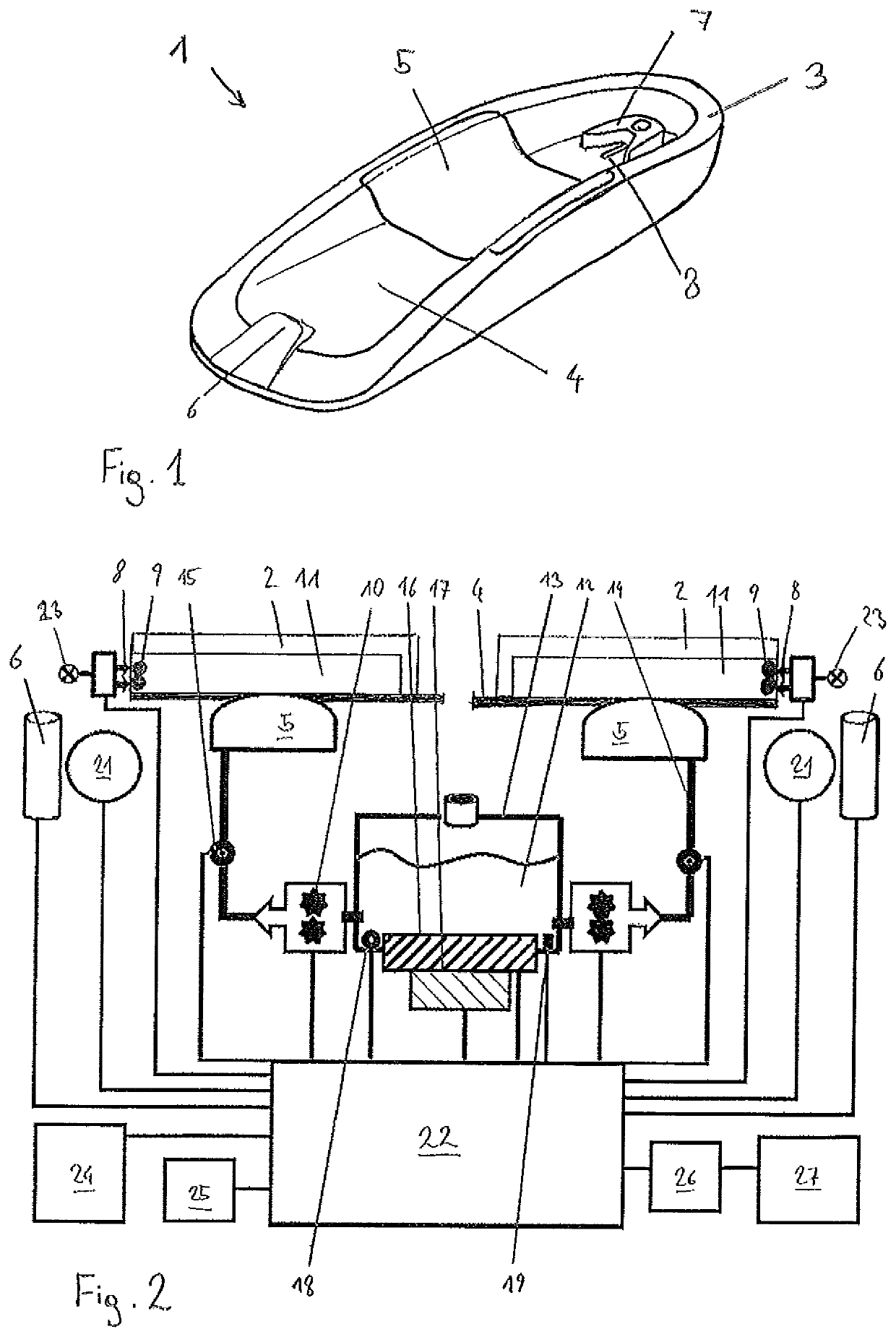 Method and apparatus for adapting an item of clothing to a part of the body