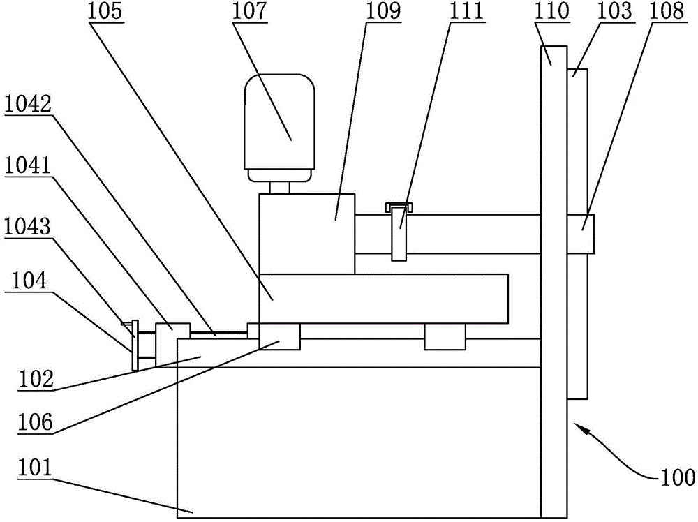 Machining device of square tubes made of thin-wall strips