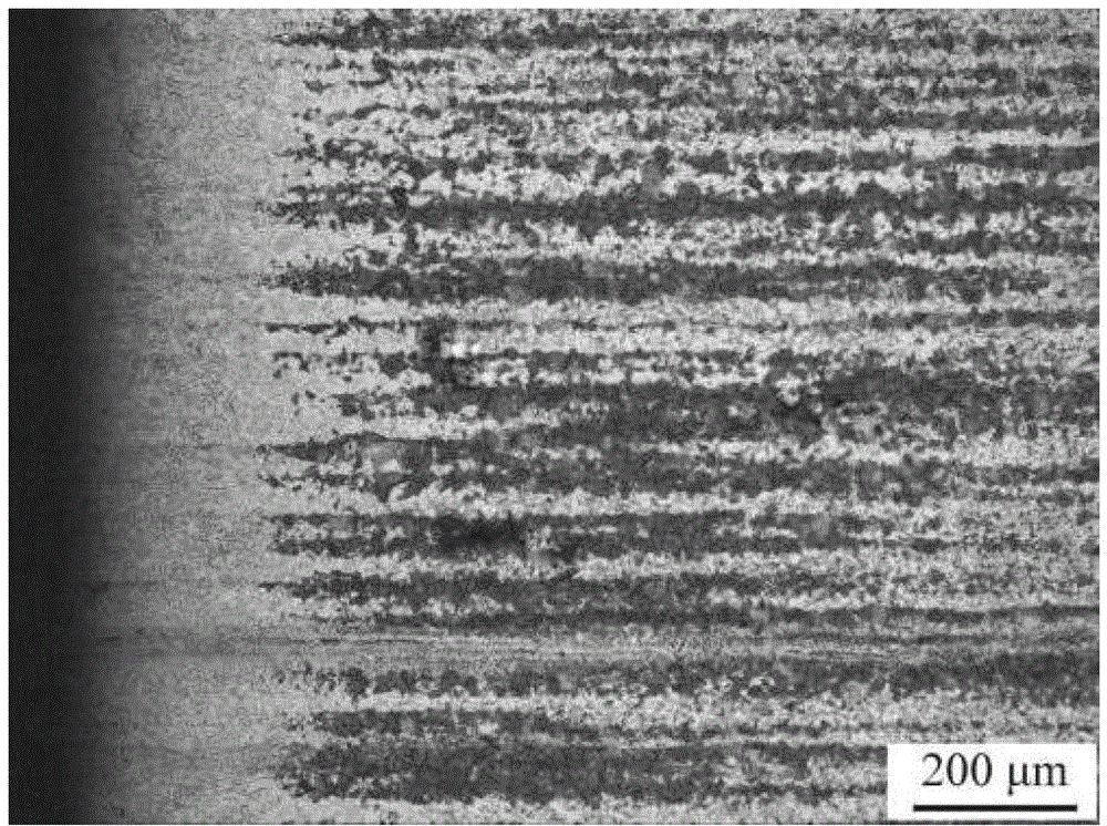 Pressurized gas nitriding method on the surface of medium and low carbon alloy structural steel