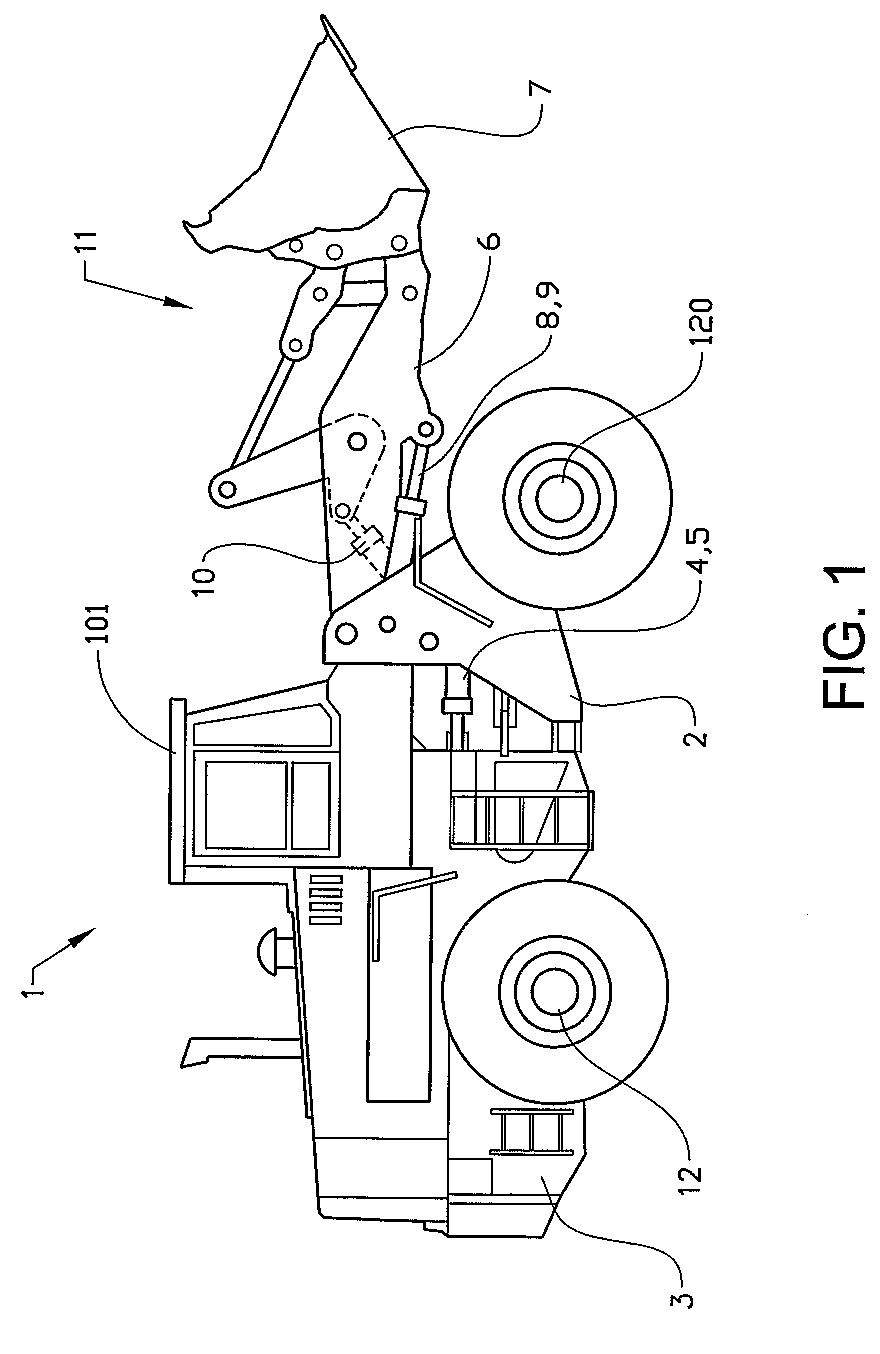 Arrangement And A Method For Controlling A Work Vehicle