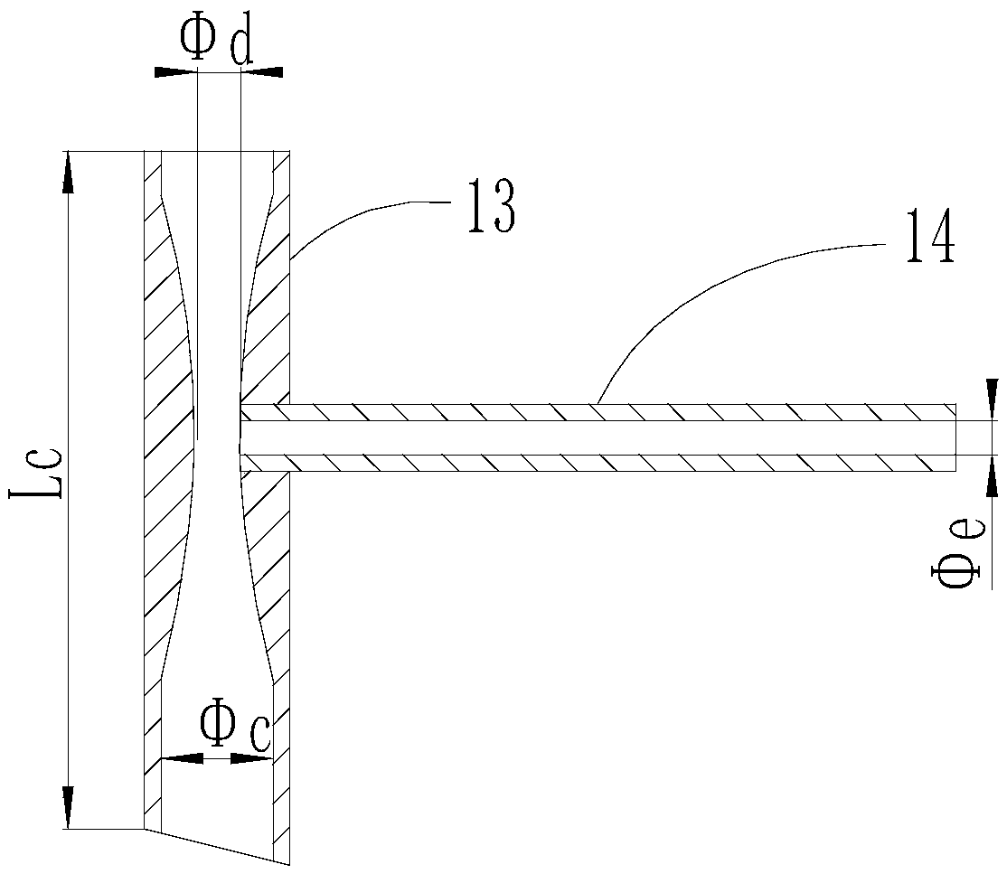 Ramjet with function of high-speed pre-atomization of liquid aviation kerosene