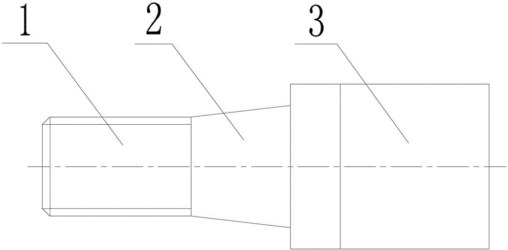 Grid section pin for sintering pallet